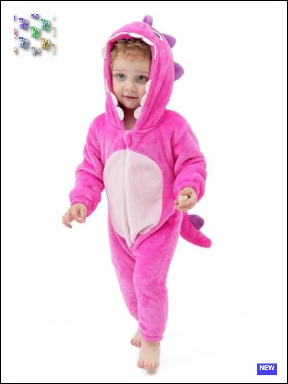 Soft Flannel Baby Animal Onesie Halloween Cosplay Costume Romper